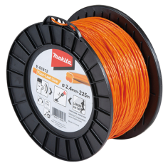 FIL NYLON TREFLE TORSADE 2.4 225M / E 01812 / 0088381555531 - D'ORIGINE MAKITA 2
