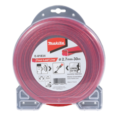 FIL NYLON TREFLE TORSADE 2.7 30M / E 01834 / 0088381555555 - D'ORIGINE MAKITA 2