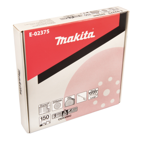 DISQUE ABRASIF 225MM G150 / E 02375 / 0088381556798 - D'ORIGINE MAKITA