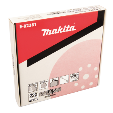 DISQUE ABRASIF 225MM G220 / E 02381 / 0088381556804 - D'ORIGINE MAKITA