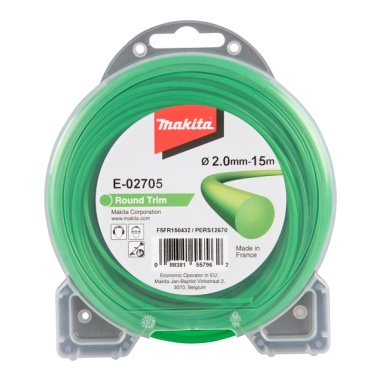 FIL ROND ROUND TRIM 2MM x 15M / E 02705 / 0088381557962 - D'ORIGINE MAKITA