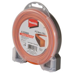 FIL CARRE SQUARE TRIM+ 2,4mm 15m / E 02808 / 0088381558075 - D'ORIGINE MAKITA 2
