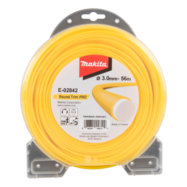 FIL ROND ROUND TRIM PRO 3MM x 56M / E 02842 / 0088381558129 - D'ORIGINE MAKITA