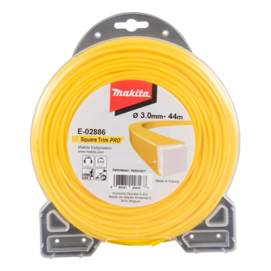 FIL CARRE SQUARE TRIM PRO 3mm 44m / E 02886 / 0088381558167 - D'ORIGINE MAKITA