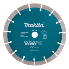 DISQUE DIAMANT 230MM SPECIAL BATTERIE / E 02967 / 0088381559577 - D'ORIGINE MAKITA
