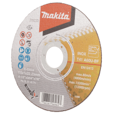 DISC TRONC TMET 115X1,0 A60T / E 03034 / 0088381560627 - D'ORIGINE MAKITA 2