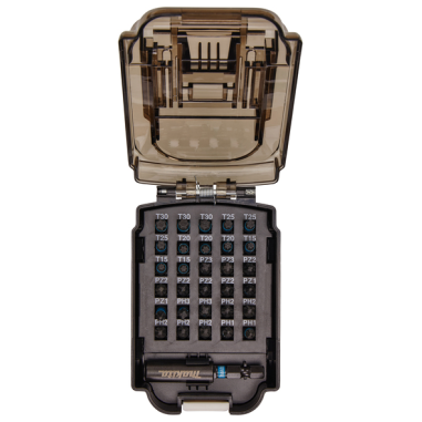 COFFRET VISSAGE IMPACT BLACK 31 PCS (FORME BATTERI / E 03084 / 0088381560726 - D'ORIGINE MAKITA