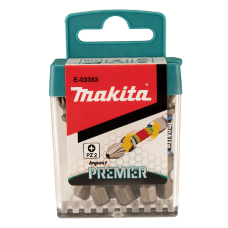 EMBOUT PZ2 50 10PCS IMPACT PREMIER / E 03383 / 0088381570046 - D'ORIGINE MAKITA