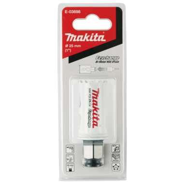 SCIE CLOCHE BIM 25mm EZYCHANGE - E 03698 - 0088381561938 - D'ORIGINE MAKITA SCIE CLOCHE BIM 25mm EZYCHANGE - E 03698 - 0088381561938 - D'ORIGINE MAKITA