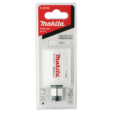SCIE CLOCHE BIM 32mm EZYCHANGE - E 03735 - 0088381561976 - D'ORIGINE MAKITA SCIE CLOCHE BIM 32mm EZYCHANGE - E 03735 - 0088381561976 - D'ORIGINE MAKITA