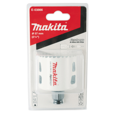 SCIE CLOCHE BIM 57mm EZYCHANGE - E 03866 - 0088381562102 - D'ORIGINE MAKITA SCIE CLOCHE BIM 57mm EZYCHANGE - E 03866 - 0088381562102 - D'ORIGINE MAKITA