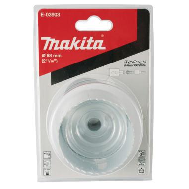 SCIE CLOCHE BIM 68mm EZYCHANGE - E 03903 - 0088381562140 - D'ORIGINE MAKITA SCIE CLOCHE BIM 68mm EZYCHANGE - E 03903 - 0088381562140 - D'ORIGINE MAKITA