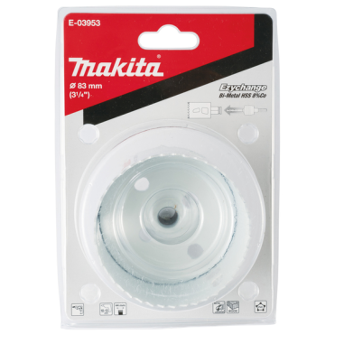 SCIE CLOCHE BIM 83mm EZYCHANGE - E 03953 - 0088381562195 - D'ORIGINE MAKITA SCIE CLOCHE BIM 83mm EZYCHANGE - E 03953 - 0088381562195 - D'ORIGINE MAKITA