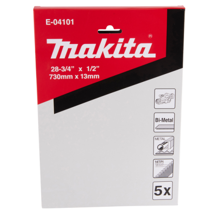 LAME RUBAN 730MM 3 À 6 MM - E 04101 - 0088381563536 - D'ORIGINE MAKITA