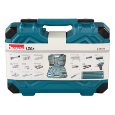 COFFRET OUTILLAGE A MAIN 120 PCS / E 06616 / 0088381570251 - D'ORIGINE MAKITA 2