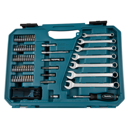 COFFRET OUTILLAGE A MAIN 120 PCS / E 06616 / 0088381570251 - D'ORIGINE MAKITA COFFRET OUTILLAGE A MAIN 120 PCS / E 06616 / 0088381570251 - D'ORIGINE MAKITA