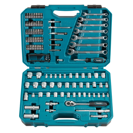 COFFRET OUTILLAGE A MAIN 120 PCS / E 06616 / 0088381570251 - D'ORIGINE MAKITA COFFRET OUTILLAGE A MAIN 120 PCS / E 06616 / 0088381570251 - D'ORIGINE MAKITA