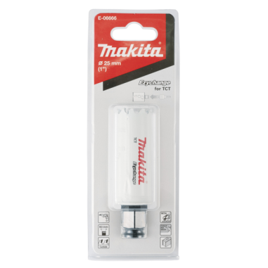 SCIE CLOCHE TCT 25mm EZYCHANGE - E 06666 - 0088381570381 - D'ORIGINE MAKITA SCIE CLOCHE TCT 25mm EZYCHANGE - E 06666 - 0088381570381 - D'ORIGINE MAKITA