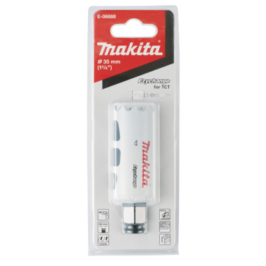 SCIE CLOCHE TCT 35mm EZYCHANGE - E 06688 - 0088381570404 - D'ORIGINE MAKITA SCIE CLOCHE TCT 35mm EZYCHANGE - E 06688 - 0088381570404 - D'ORIGINE MAKITA