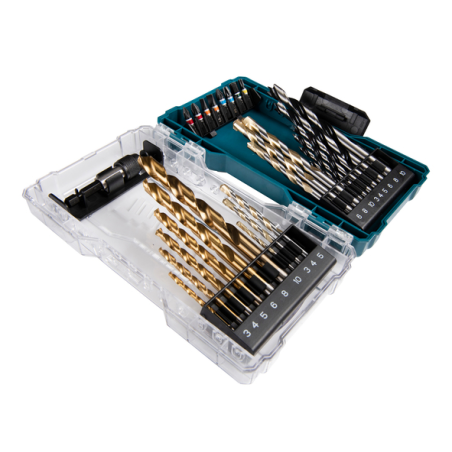 COFFRET PERCAGE VISSAGE 27 PCS / E 07032 / 0088381571234 - D'ORIGINE MAKITA COFFRET PERCAGE VISSAGE 27 PCS / E 07032 / 0088381571234 - D'ORIGINE MAKITA