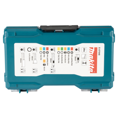 COFFRET VISSAGE 28 PCS / E 07048 / 0088381571241 - D'ORIGINE MAKITA COFFRET VISSAGE 28 PCS / E 07048 / 0088381571241 - D'ORIGINE MAKITA