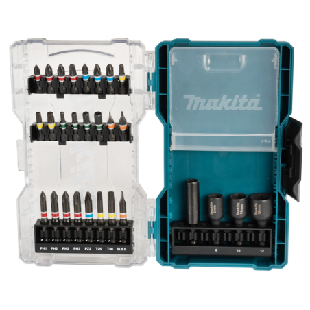 MASTER CARTON DE 10 x COFFRET VISSAGE 28 PCS - E 07048 10 - 0088381579506 - D'ORIGINE MAKITA