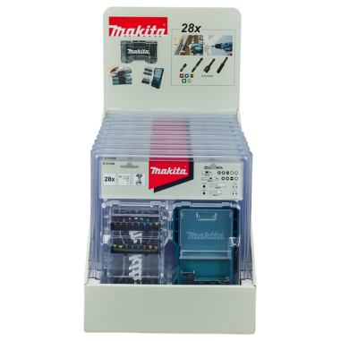 MASTER CARTON DE 10 x COFFRET VISSAGE 28 PCS - E 07048 10 - 0088381579506 - D'ORIGINE MAKITA
