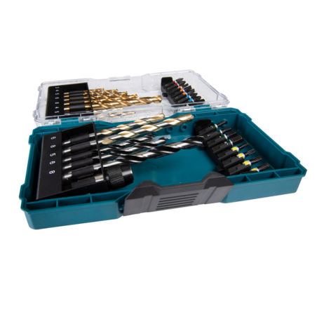 COFFRET PERCAGE VISSAGE 29 PCS / E 07054 / 0088381571258 - D'ORIGINE MAKITA COFFRET PERCAGE VISSAGE 29 PCS / E 07054 / 0088381571258 - D'ORIGINE MAKITA