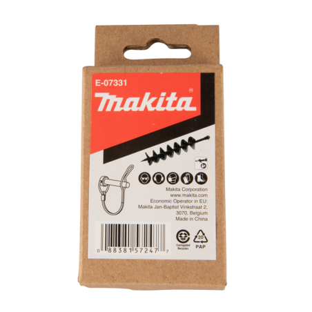 AXE POUR MECHE / E 07331 / 0088381572477 - D'ORIGINE MAKITA AXE POUR MECHE / E 07331 / 0088381572477 - D'ORIGINE MAKITA
