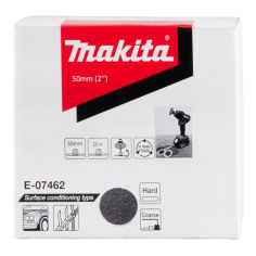 DISQUE NON TISSE DISC 50MM GROSSIER DUR / E 07462 / 0088381574099 - D'ORIGINE MAKITA 2