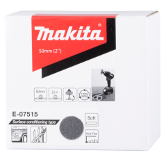 DISQUE NON TISSE DISC 50MM TRES FIN DOUX / E 07515 / 0088381574143 - D'ORIGINE MAKITA 2