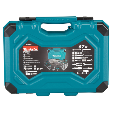 COFFRET OUTILLAGE À MAIN 87 PCS / E 08458 / 0088381575638 - D'ORIGINE MAKITA COFFRET OUTILLAGE À MAIN 87 PCS / E 08458 / 0088381575638 - D'ORIGINE MAKITA