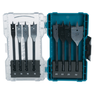 COFFRET 8 MECHES A BOIS / E 08698 / 0088381579605 - D'ORIGINE MAKITA