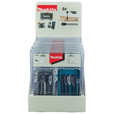 MASTER CARTON 10 COFFRETS 8 MECHES A BOIS - E 08698 10 - 0088381579612 - D'ORIGINE MAKITA