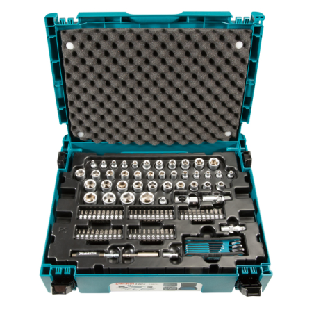 COFFRET MAKPAC OUTILLAGE À MAIN 120 PCS / E 08713 / 0088381576727 - D'ORIGINE MAKITA