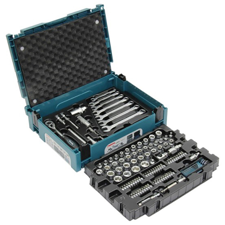 COFFRET MAKPAC OUTILLAGE À MAIN 120 PCS / E 08713 / 0088381576727 - D'ORIGINE MAKITA
