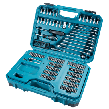 COFFRET OUTILLAGE A MAIN 221 PCS / E 10883 / 0088381581486 - D'ORIGINE MAKITA COFFRET OUTILLAGE A MAIN 221 PCS / E 10883 / 0088381581486 - D'ORIGINE MAKITA