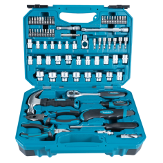 COFFRET OUTILLAGE A MAIN 76 PCS / E 10899 / 0088381581493 - D'ORIGINE MAKITA