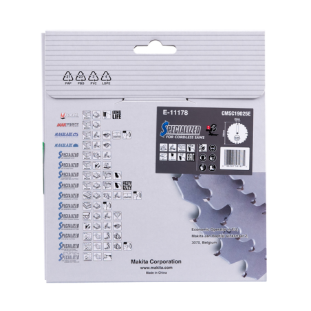 LAME EFFICUT BOIS 190x20MM 25D - E 11178 - 0088381581875 - D'ORIGINE MAKITA