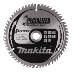 LAME TCT MDF 190x20MM 60DENTS - E 11190 - 0088381581899 - D'ORIGINE MAKITA