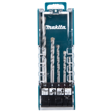 COFFRET 5 FORETS BETON CYLINDRIQUE / E 11536 / 0088381582827 - D'ORIGINE MAKITA