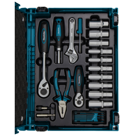 COFFRET MAKPAC OUTILLAGE A MAIN 87 PCS / E 11542 / 0088381583466 - D'ORIGINE MAKITA COFFRET MAKPAC OUTILLAGE A MAIN 87 PCS / E 11542 / 0088381583466 - D'ORIGINE MAKITA