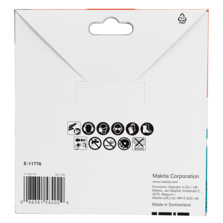 DISQUE DIAMANT X LOCK 125MM CARBURE DE TUNGSTENE / E 11776 / 0088381584029 - D'ORIGINE MAKITA