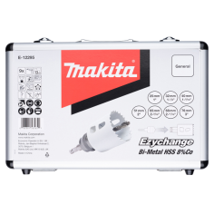 COFFRET SCIES CLOCHES EZYCHANGE BI METAL (7 PCS) / E 12295 / 0088381585651 - D'ORIGINE MAKITA 2
