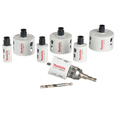 COFFRET SCIES CLOCHES EZYCHANGE BI METAL (7 PCS) / E 12295 / 0088381585651 - D'ORIGINE MAKITA COFFRET SCIES CLOCHES EZYCHANGE BI METAL (7 PCS) / E 12295 / 0088381585651 - D'ORIGINE MAKITA
