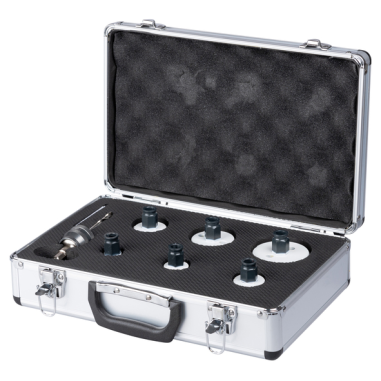 COFFRET SCIES CLOCHES EZYCHANGE BI METAL (6 DIAM) / E 12326 / 0088381585682 - D'ORIGINE MAKITA
