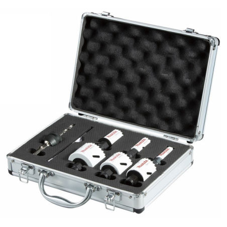 COFFRET SCIES CLOCHES EZYCHANGE BI METAL (6 DIAM) / E 12326 / 0088381585682 - D'ORIGINE MAKITA COFFRET SCIES CLOCHES EZYCHANGE BI METAL (6 DIAM) / E 12326 / 0088381585682 - D'ORIGINE MAKITA