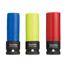 COFFRET 3 DOUILLES LONGUES / E 12354 / 0088381586528 - D'ORIGINE MAKITA
