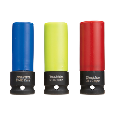 COFFRET 3 DOUILLES LONGUES / E 12354 / 0088381586528 - D'ORIGINE MAKITA