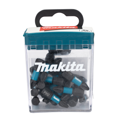 PACK EMBOUT IMPACT BLACK PH2 25MM 25PCS - E 12360 - 0088381586566 - D'ORIGINE MAKITA